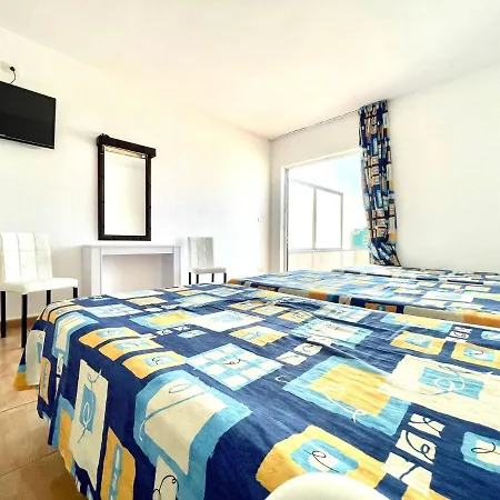 아파트 Estudio Familiar Cs, Wifi, Piscina En La Azotea Compartida En Puerto De La Cruz 푸에르토 드 라 크루즈