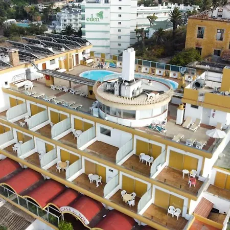아파트 Estudio Familiar Cs, Wifi, Piscina En La Azotea Compartida En Puerto De La Cruz *