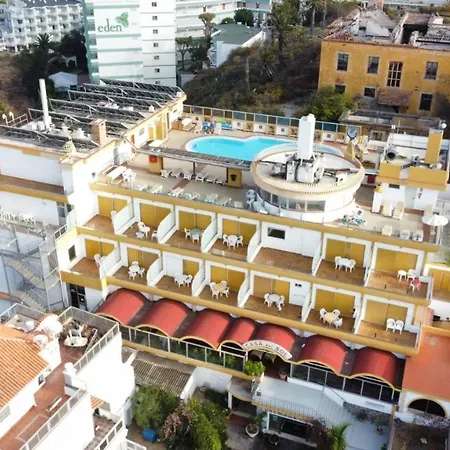 아파트 Estudio Familiar Cs, Wifi, Piscina En La Azotea Compartida En Puerto De La Cruz 푸에르토 드 라 크루즈