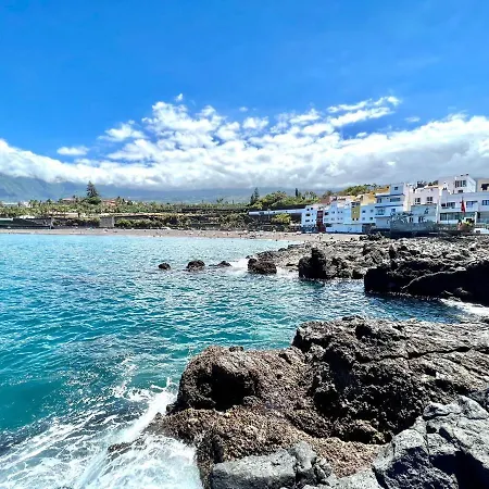 아파트 Estudio Familiar Cs, Wifi, Piscina En La Azotea Compartida En Puerto De La Cruz 푸에르토 드 라 크루즈