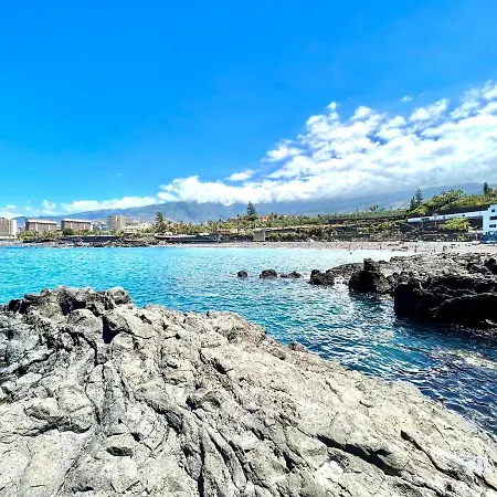 Estudio Familiar Cs, Wifi, Piscina En La Azotea Compartida En Puerto De La Cruz * Puerto de la Cruz (Tenerife)