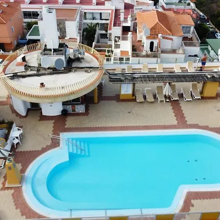 Estudio Familiar Cs, Wifi, Piscina En La Azotea Compartida En Puerto De La Cruz Lejlighed